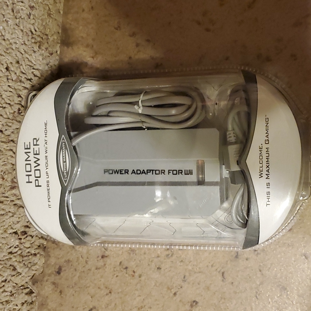 New Intec Home Power Adaptor For WII